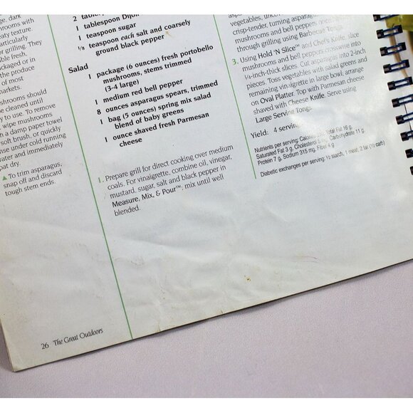 The Pampered Chef Casual Cooking Cookbook Easy Recipes For Indoors & Out 2002 - Picture 5 of 15